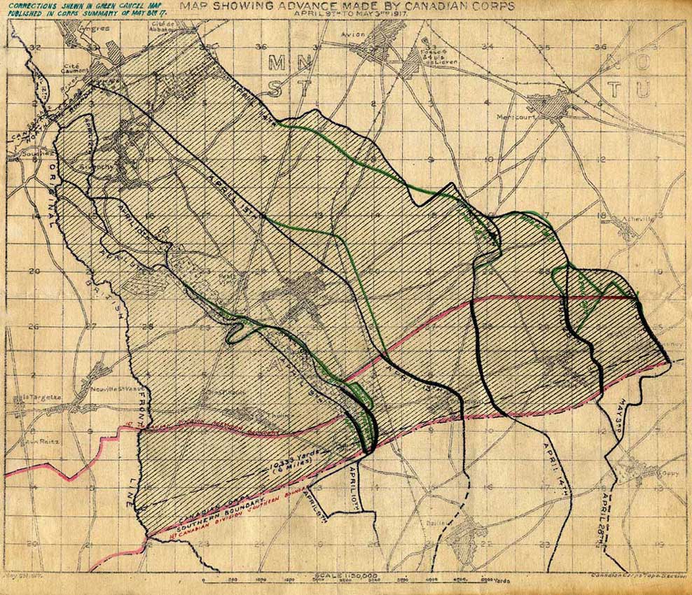 Une carte montrant l'emplacement du Musée canadien de la guerre à Ottawa.