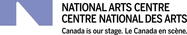 Le logo du Centre national des arts du Centre national des arts à Ottawa.