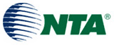 Le logo nta sur fond blanc.